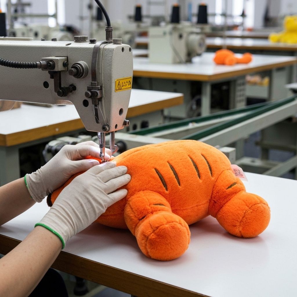 Crafting plush toys